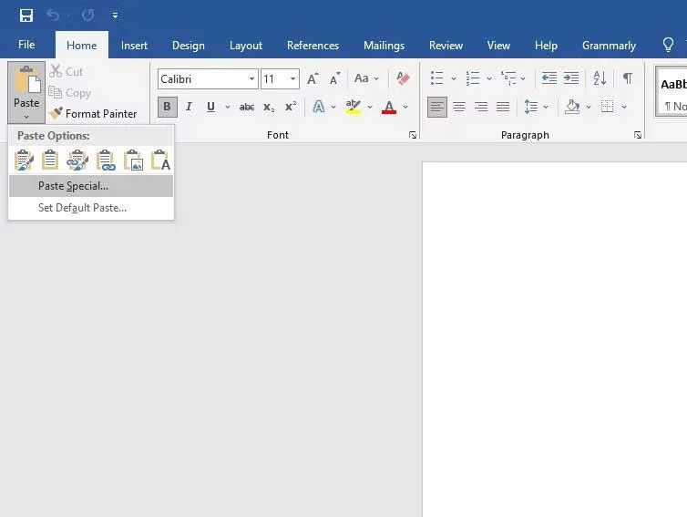 Az Excel képletek használata a Wordben
