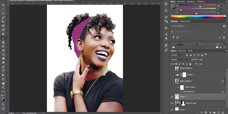 Как да превърнете портретни снимки в поп арт с помощта на Photoshop
