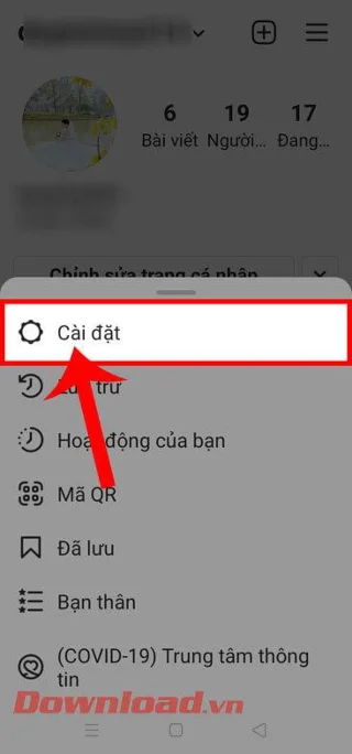 Navodila za spremembo e-poštnega naslova na Instagramu