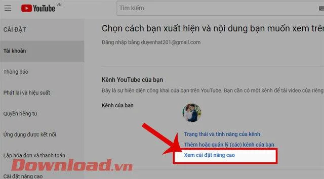 Navodila za začasno skrivanje Youtube kanala