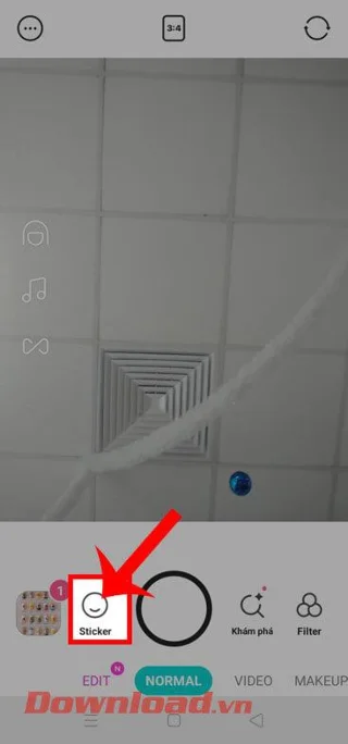 Norādījumi anime stila selfiju uzņemšanai ar B612