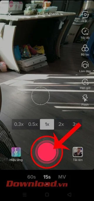 Norādījumi tinumu kustību video ierakstīšanai vietnē Tik Tok