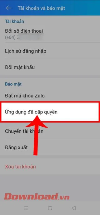Navodila za brisanje pooblaščenih aplikacij na Zalo