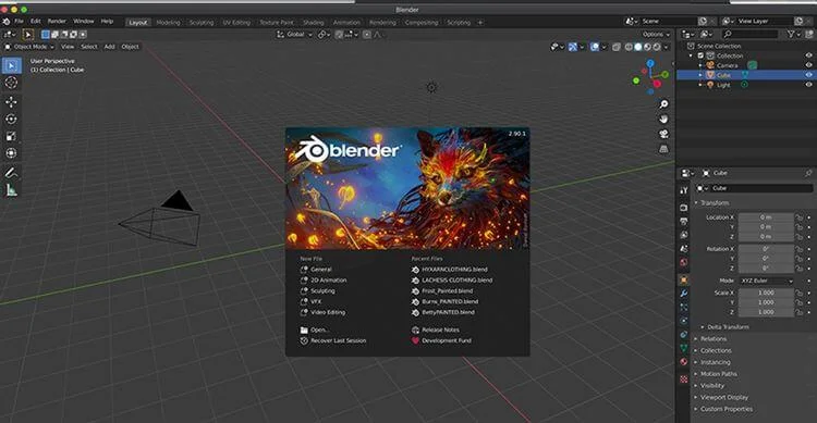 Príručka pre začiatočníkov pri používaní Blenderu