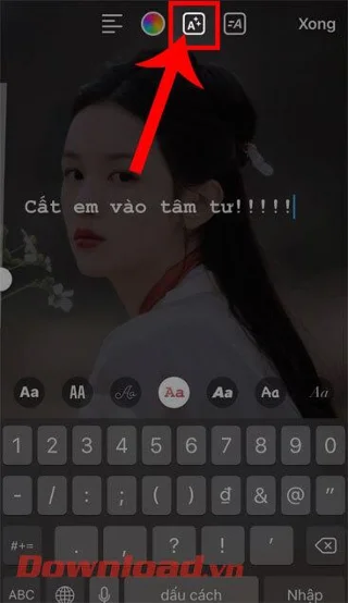 Norādījumi ārkārtīgi karsta melna fona teksta izveidei TikTok