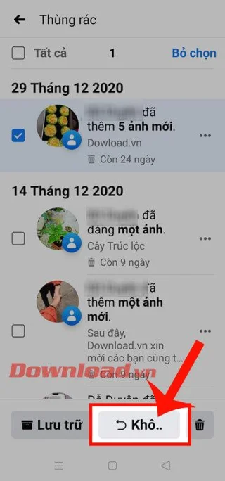 Instrukcijas, kā atjaunot izdzēstās ziņas pakalpojumā Facebook