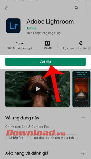 Navodila za prenos in urejanje fotografij z Adobe Lightroom na vašem telefonu