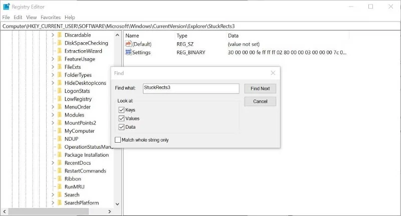 Kako hitro najti informacije v registru Windows