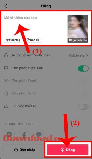 Norādījumi ārkārtīgi karsta melna fona teksta izveidei TikTok