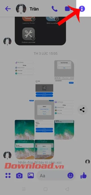 Navodila za spreminjanje vmesnika Facebook Messenger v temi za ljubezen in noč čarovnic