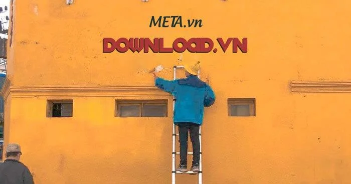 Kako ustvariti meme z zlatim zidom mlinov na veter v Da Latu