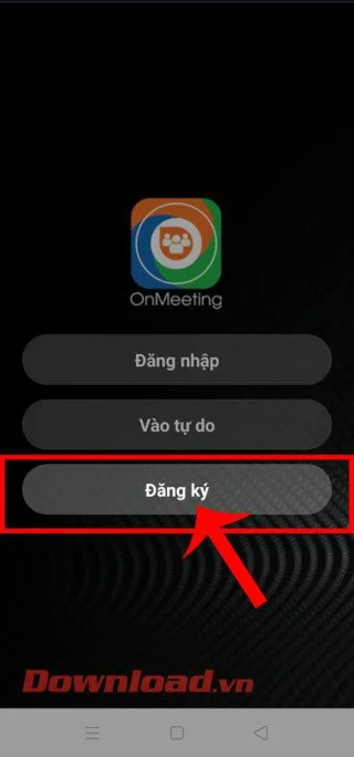 Инструкции за регистриране на акаунт в OnMeeting