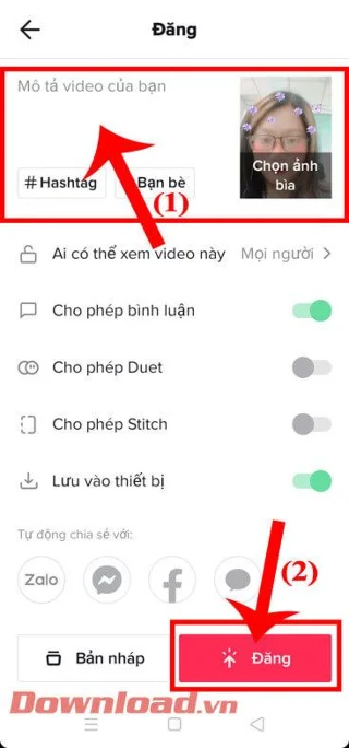 Navodila za snemanje videoposnetkov TikTok z učinki nalepk Instagram