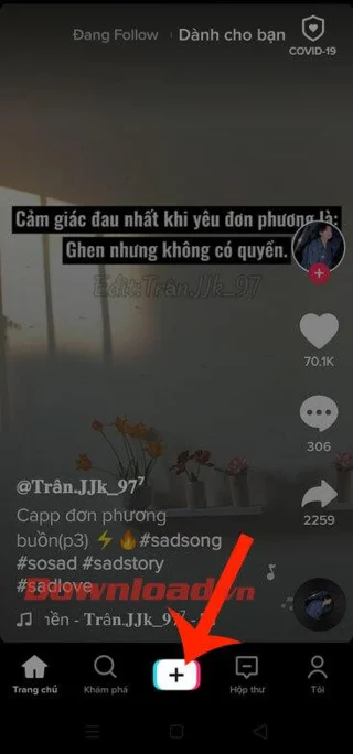 Инструкции за запис на видеоклипове в TikTok с ефекта Animal DNA
