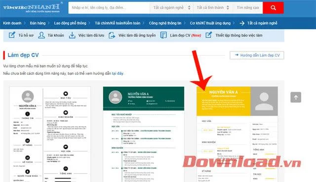 Инструкции за създаване на профил и търсене на работа в Quick Job Finder