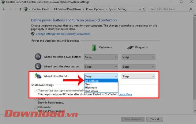 Navodila za poslušanje glasbe pri zlaganju prenosnika v sistemu Windows 10