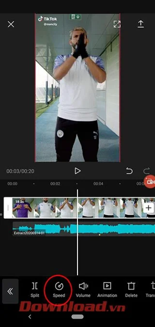 Kako narediti video posnetke hitro in počasi na Tik Toku