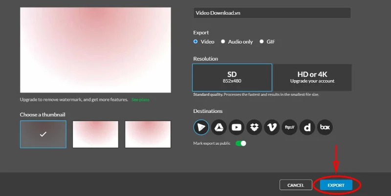 Navodila za ustvarjanje video posnetkov iz fotografij s programom CapCut