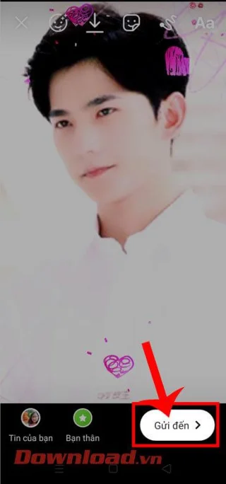 Norādījumi Instagram filtru ievietošanai esošajos fotoattēlos