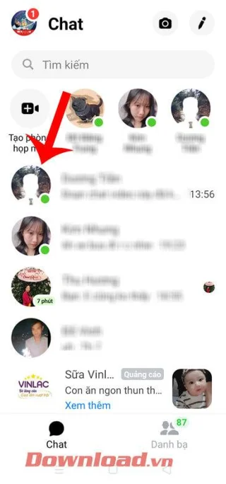 Инструкции за гледане на видеоклипове с приятели във Facebook Messenger