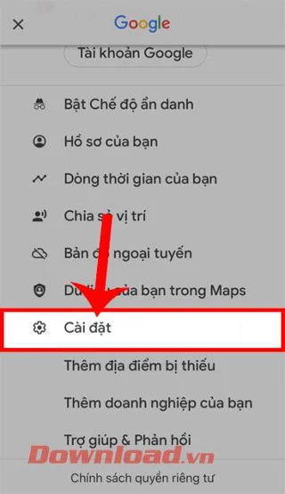 Инструкции за изтриване на историята на търсенията в Google Maps