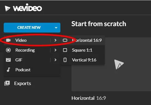 Norādījumi par Wevideo izmantošanu, lai profesionāli rediģētu videoklipus tiešsaistē