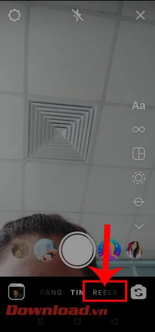 Norādījumi par Instagram Reel funkcijas izmantošanu, lai izveidotu videoklipus