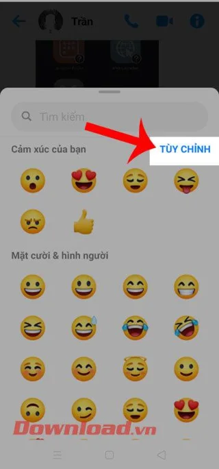 Navodila za spreminjanje vmesnika Facebook Messenger v temi za ljubezen in noč čarovnic