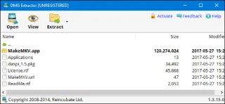 Как да отворите DMG файлове в Windows