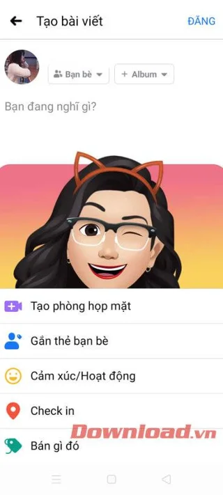 Как да създадете аватари, да направите анимирани стикери във Facebook