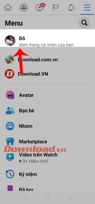 Navodila za pregledovanje zgodb, objavljenih na Facebooku