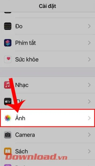 Инструкции за търсене на снимки с помощта на лентата Spotlight на iPhone