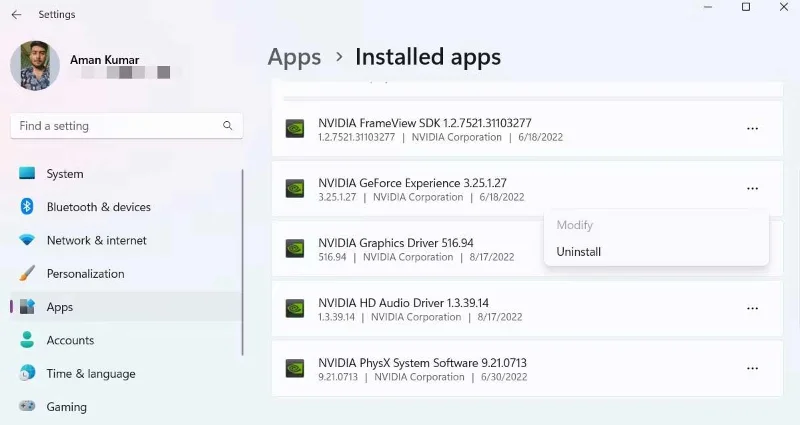 Как да деинсталирате драйвери в windows 11