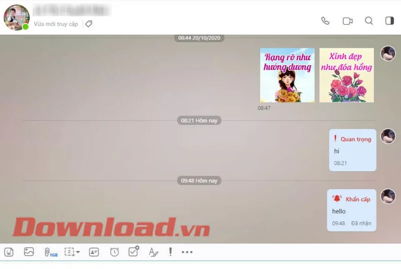 Kako poslati prednostna sporočila na Zalo PC