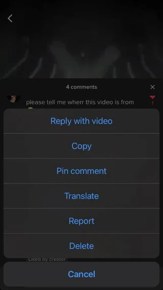 Pripnúť komentáre na TikTok