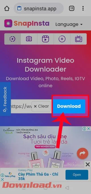 Instruktioner til at downloade Instagram-videoer til din telefon