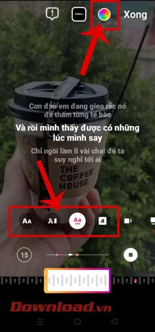 Navodila za ustvarjanje videoposnetkov z besedilom po besedilu pesmi na TikTok