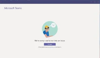 Navodila za odpravo napake zaradi nezmožnosti prenosa datotek v Microsoft Teams