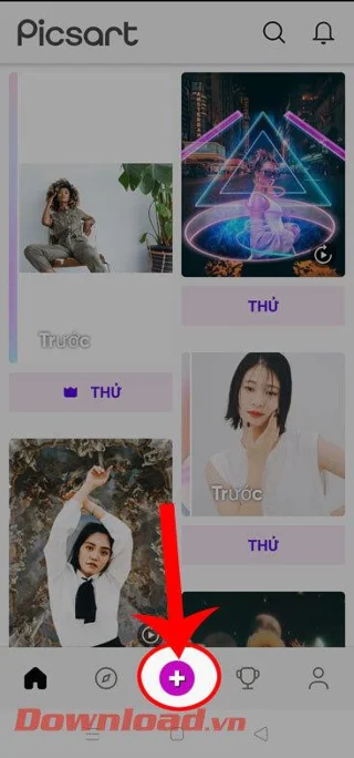 Pokyny pro změnu barvy vlasů pomocí PicsArt v telefonu