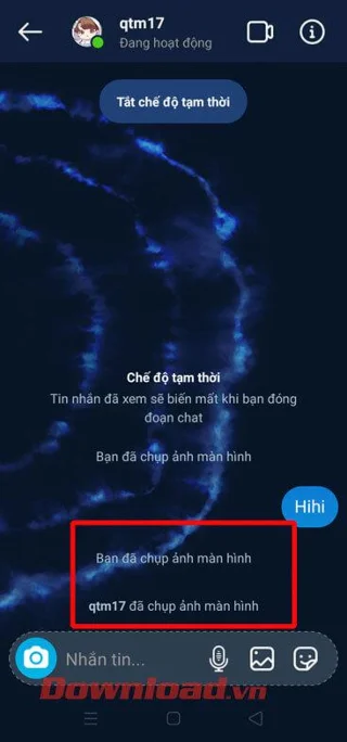 Инструкции за включване на временен режим в Instagram, така че съобщенията да могат да се самоунищожават