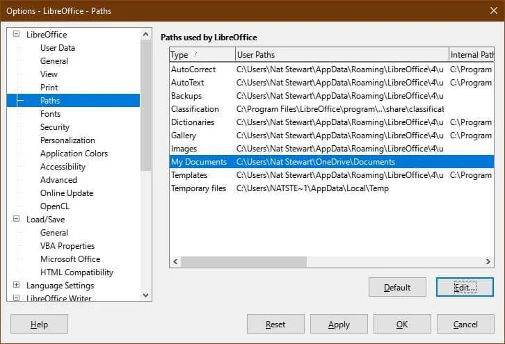 Kā iestatīt LibreOffice Writer tā, lai tas darbotos tāpat kā Microsoft Word