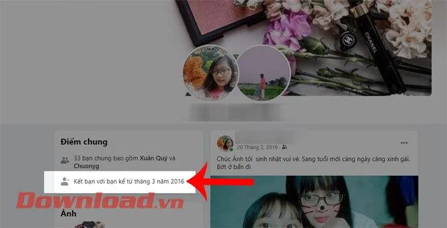 Navodila za pregled prijateljskega časa na Facebooku