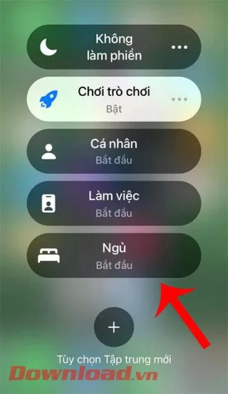Navodila za namestitev in uporabo Focus Mode v sistemu iOS 15