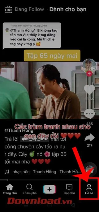 Инструкции за намиране на Facebook приятели в Tik Tok