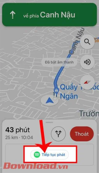 Инструкции за слушане на музика в Google Maps