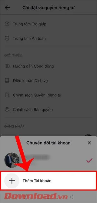 Pokyny pro přihlášení a převod více účtů TikTok