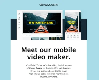 Vimeo Create: Всичко, което трябва да знаете