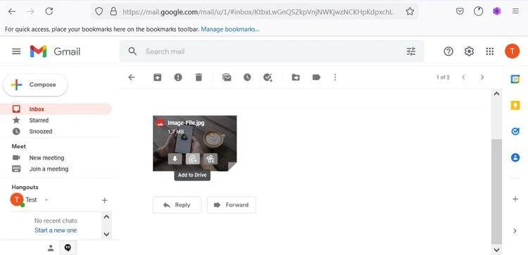 Как да запазвате прикачени файлове в Gmail в Google Drive