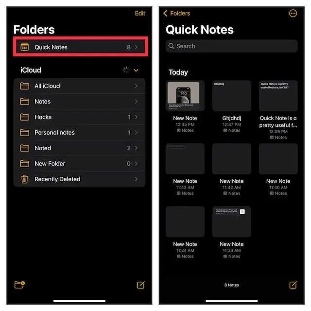 IOS&nbsp;16: kā aktivizēt un lietot ātro piezīmi iPhone tālrunī