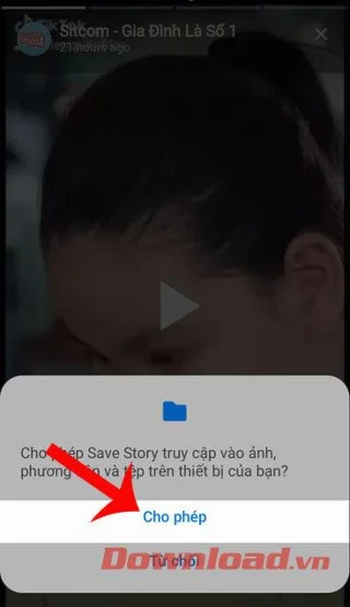 Norādījumi Facebook Story videoklipu lejupielādei tālrunī